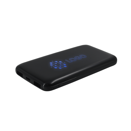 Внешний аккумулятор с подсветкой Bplanner Power 4 ST, 8000 mAh (Синий)
