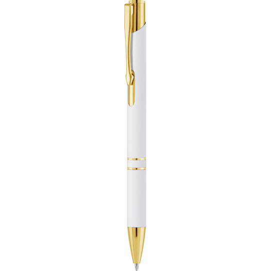 Ручка KOSKO SOFT GOLD Белая 1029.07