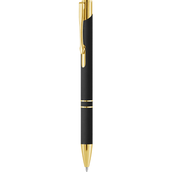 Ручка KOSKO SOFT GOLD Черная 1029.08