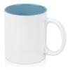 белый/голубой