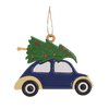 синий